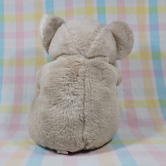 Vintage 1980 DaeKor Beige Pot Belly sitting Koala Bear plush wild animal toy - Picture 3 of 6